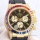 New Rolex Rainbow Daytona Watch Replica With Black Oysterflex Strap Daytona Rolex Yellow Gold Case (5)_th.jpg